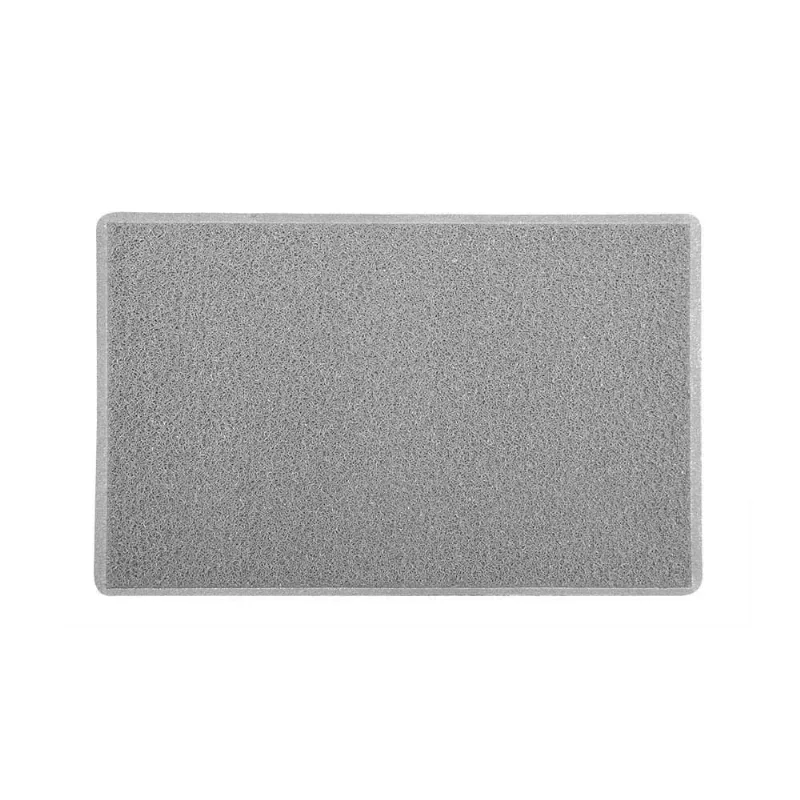 Capacho Vinil Cinza 60X40X1Cm Kapazi - Kapazi