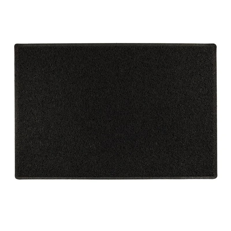 Capacho Vinílico Silver Borda Rebaixada 10mm 60x90cm Kapazi Capacho Vinílico Silver Borda Rebaixada Preto 10mm 60x90cm - Kapazi