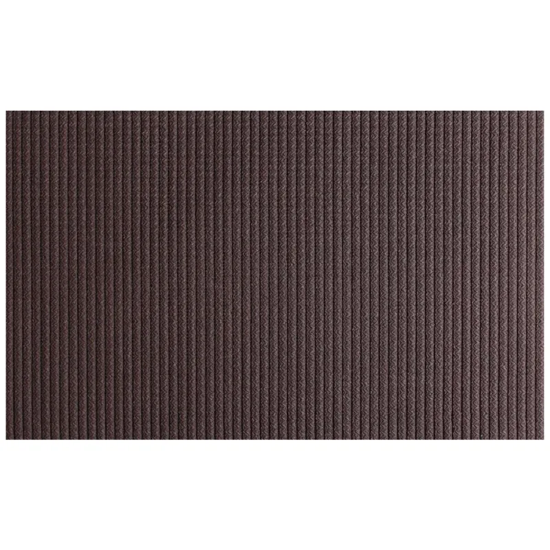 Tapete Antiderrapante Tropical Tr 00 Marrom Café 43x130cm Kapazi