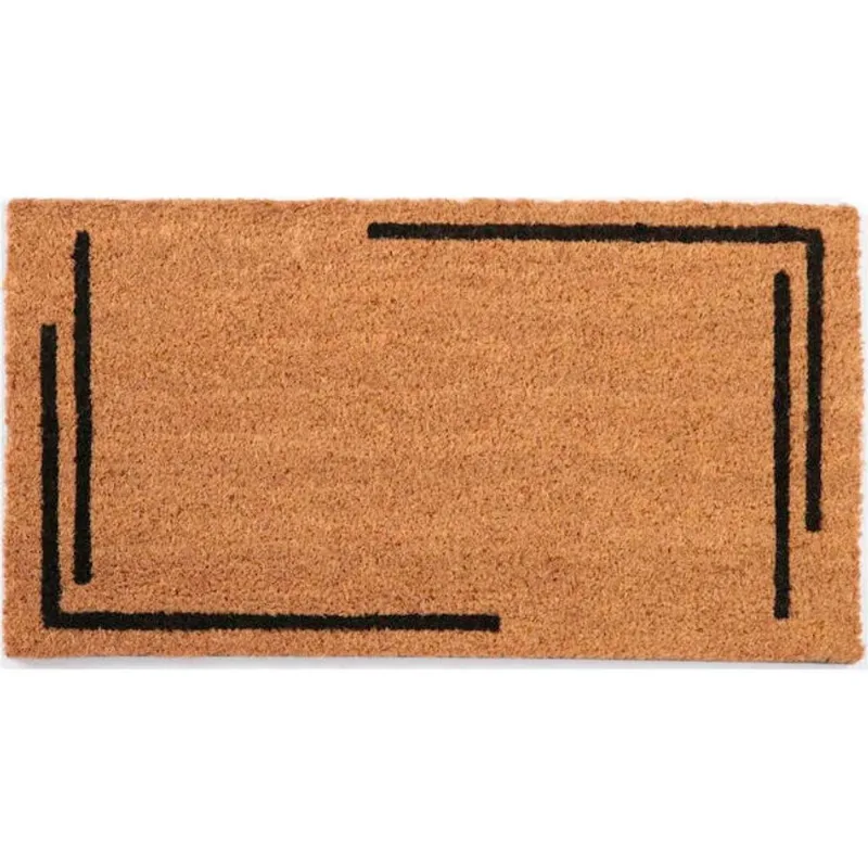 Tapete Fibra de Coco Kapazi Linea 60x33cm un - Kapazi