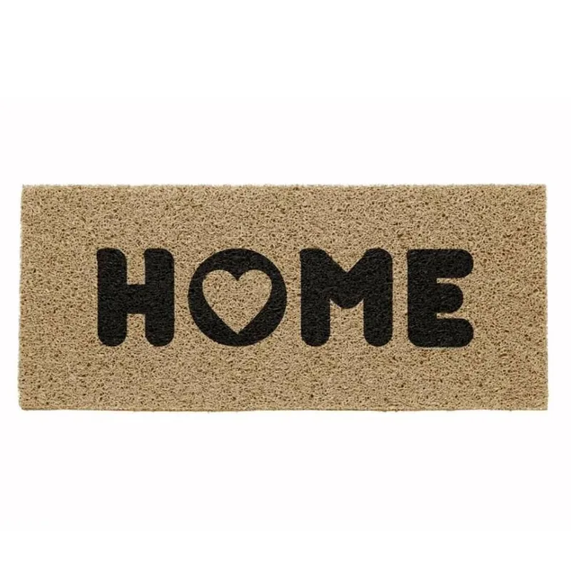 Capacho Para Porta De Entrada 30X70 Cm Vinil Long Havan Casa - Bege Home