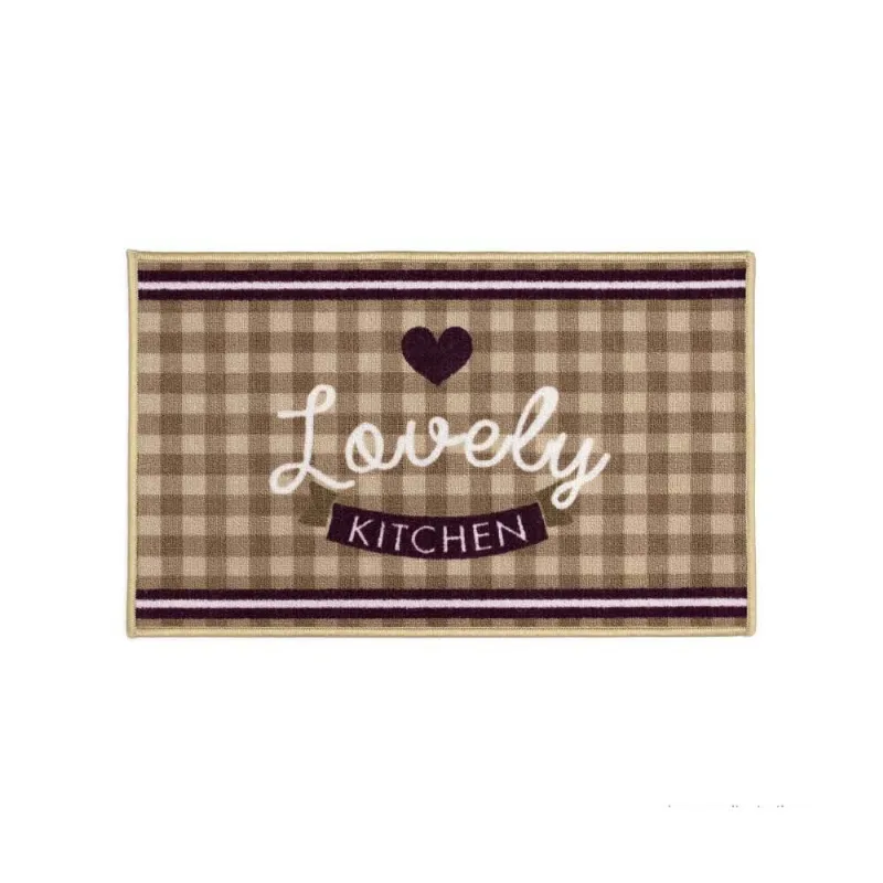 Tapete de Cozinha Gourmet Love 50x80cm Clean Kasa Kapazi - Kapazi