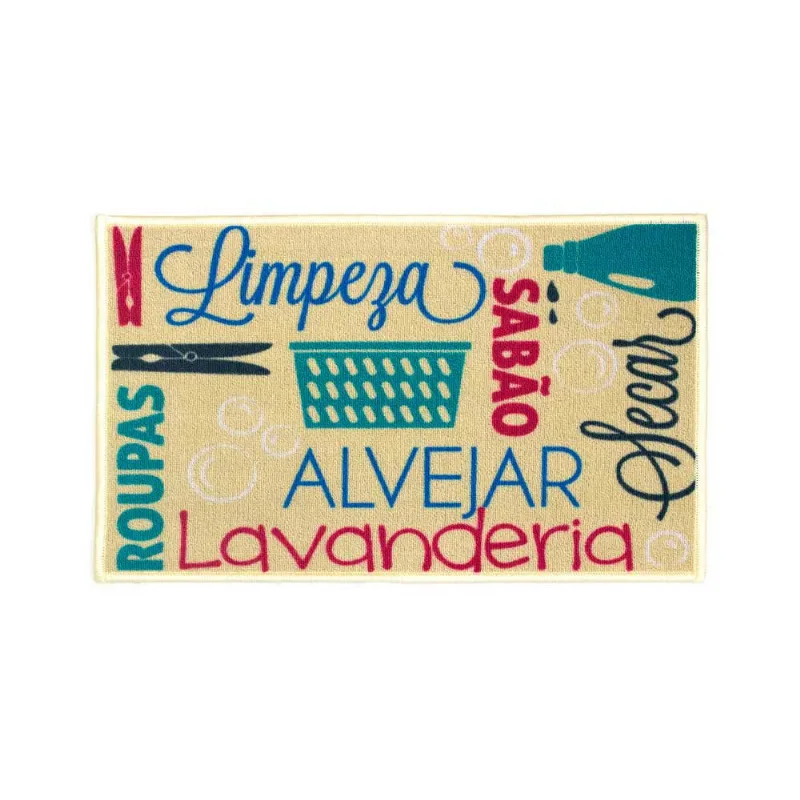 Tapete Cleankasa Laundry cestinha 50x70cm Kapazi - Kapazi