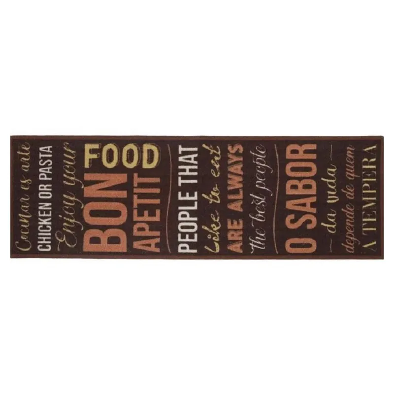 Passadeira Cleankasa Bon Apetit 40Cm X 1,20M - Kapazi