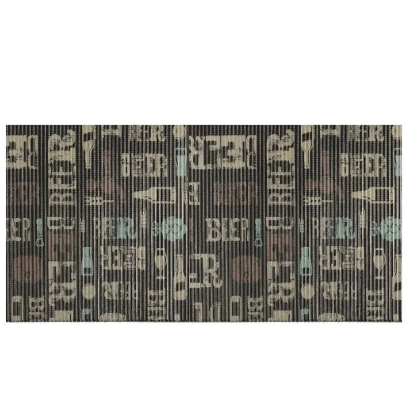 Tapete Antiderrapante Tropical Beer Time 43x130cm Kapazi