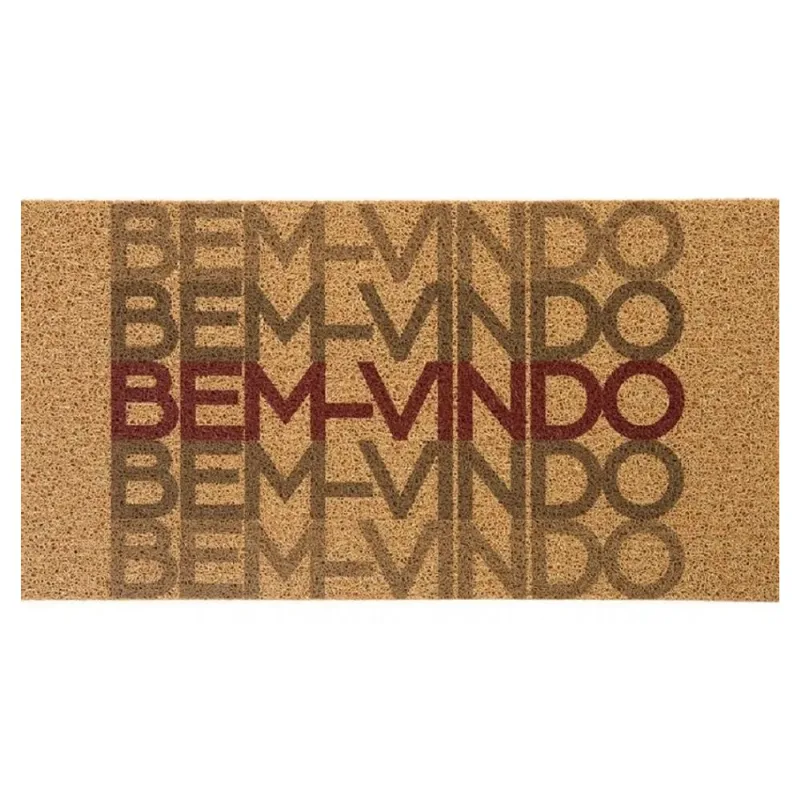 Capacho Vinil Bem Vindo Degrade 40Cm X 75Cm