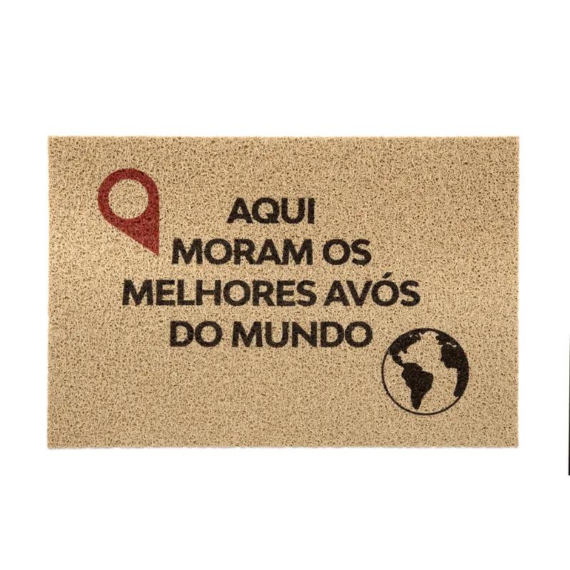 Tapete Capacho Kapazi 40cmx60cm Super Melhores Avós