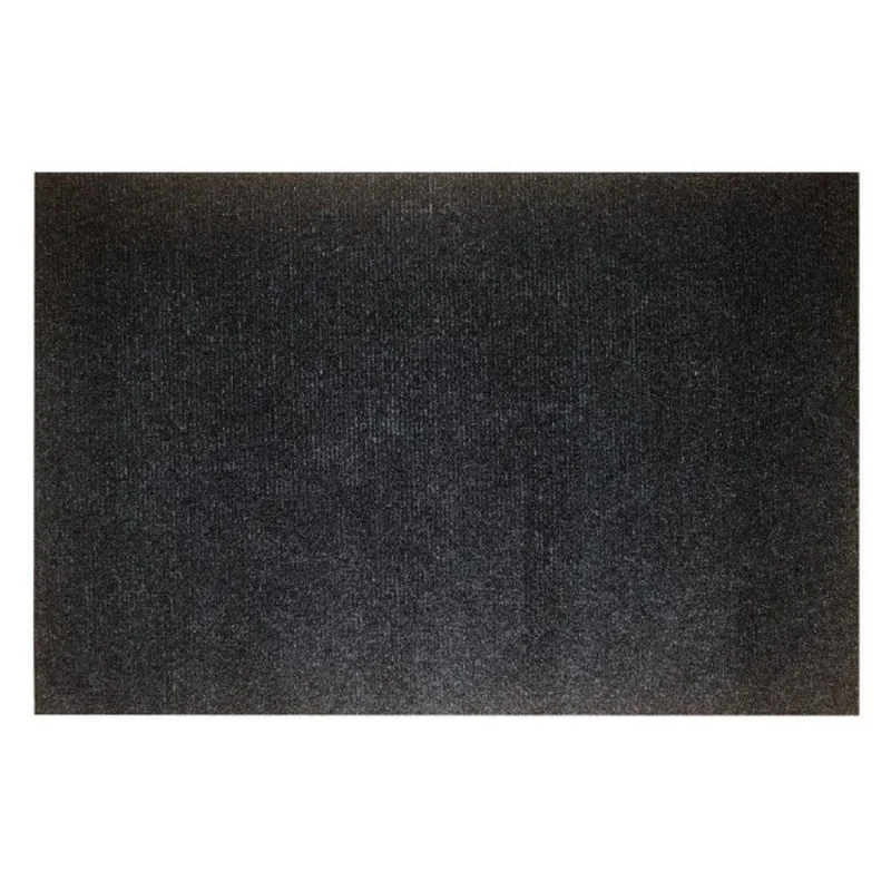Tapete Home Agulhado Kapazi Preto 0,60Mx1,50M - Kapazi