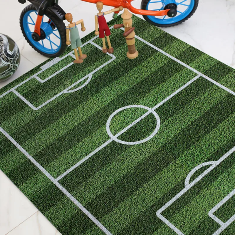 Tapete Comfort Kids Futebol 100cm x 120cm - Kapazi