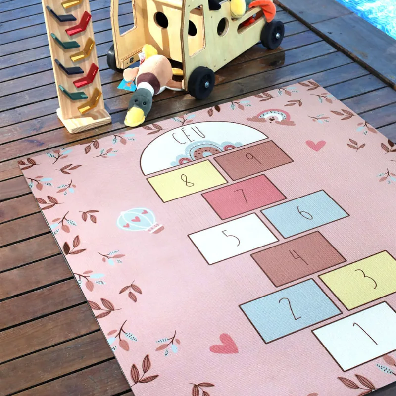 Tapete Comfort Kids Amarelinha 100cm x 120cm - Kapazi - Kapazi