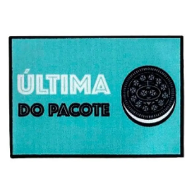 Tapete Para Cozinha Kapazi Bolacha 50x70cm Azul (MP) - Kapazi