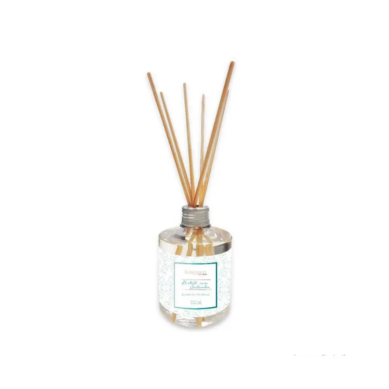 Difusor de aromas 350 ml hortelã com castanha Kapazi - Kapazi