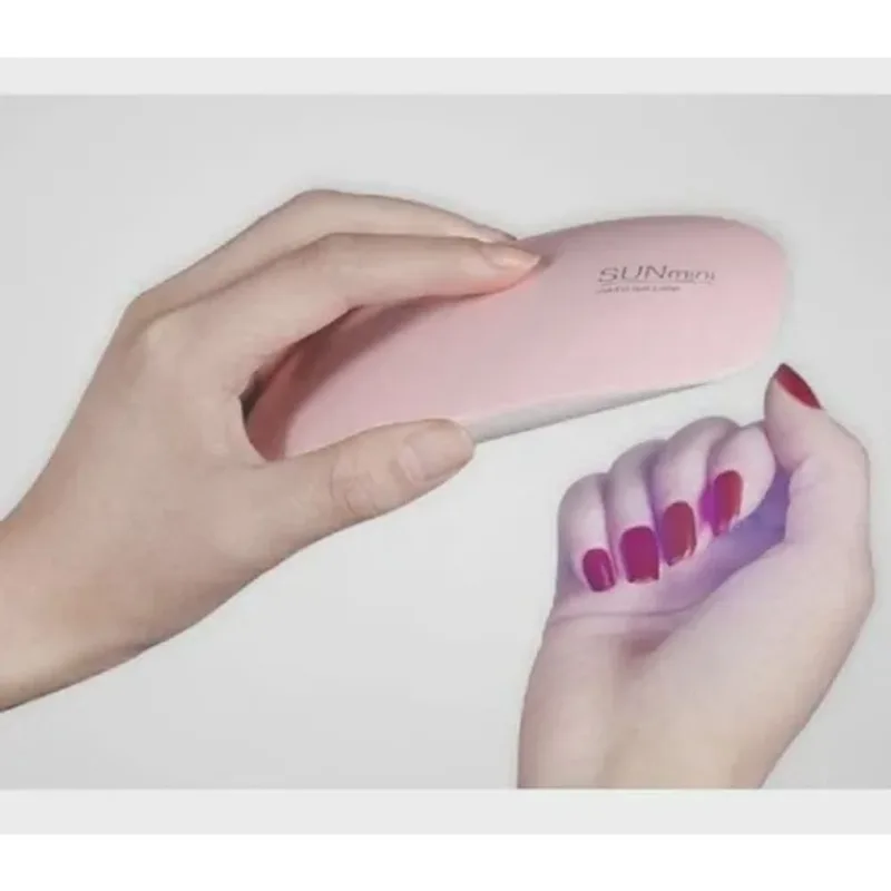 Mini Cabine Secador De Esmalte/unhas Gel Luz Led Uv Promoção