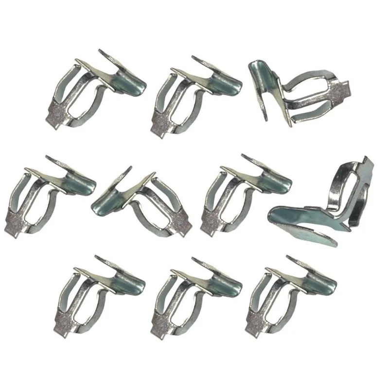 Conjunto de 10 Grampos para Revestimento Forro Porta Fusca Metal