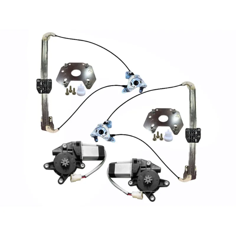 Par maquina vidro eletrica com motor del rey 2 portas