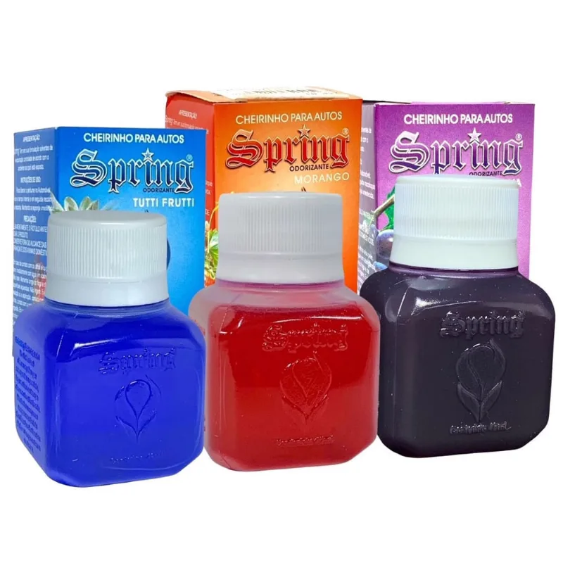 Cheirinho p/ carro spring uva morango tutti frutti