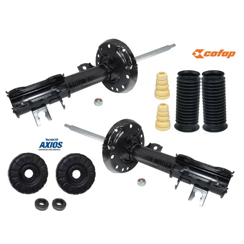 2 amortecedor dianteiro cobalt onix prisma spin completo