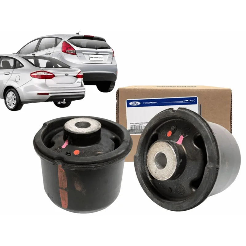 Par de Buchas do Eixo Traseiro Origin. para New Fiesta Nacional e Mexicano - Não Disponível - Automotivo