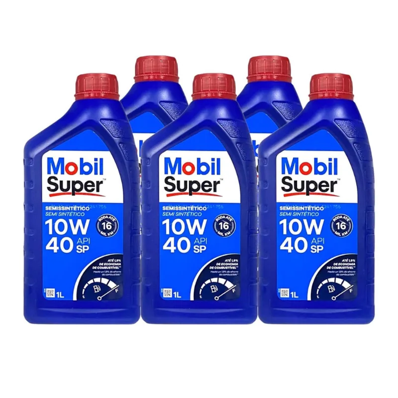 Óleo 10w40 Mobil Semissintético api sp - 5 Litros
