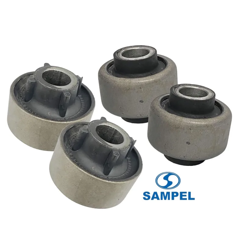 Kit 4 Buchas de Bandeja Citroen C3 2012/... Aircross C3 Picasso Peugeot 208 sampel 8062/ 8063 - Não Disponível - Automotivo