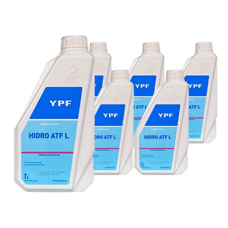 Kit 6 Óleo para Direção Hidráulica Mineral atf Tipo A