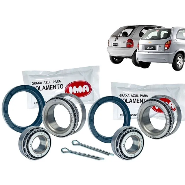 2 Kit De Rolamento Roda Traseira Celta Corsa Prisma - Não Disponível - Automotivo