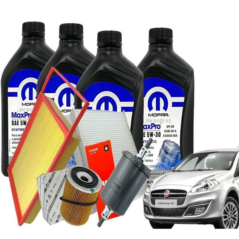 Kit Revisão Fiat Bravo 1.8 16v