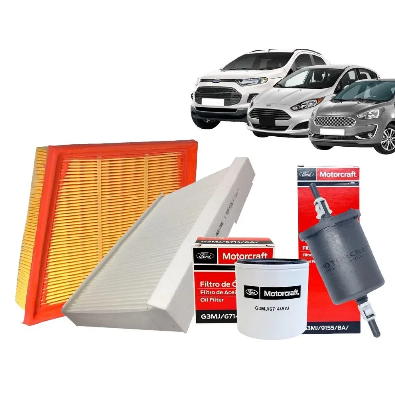 Kit Filtros Novo Ka 1.0 1.5 New Fiesta Ecosport Sigma