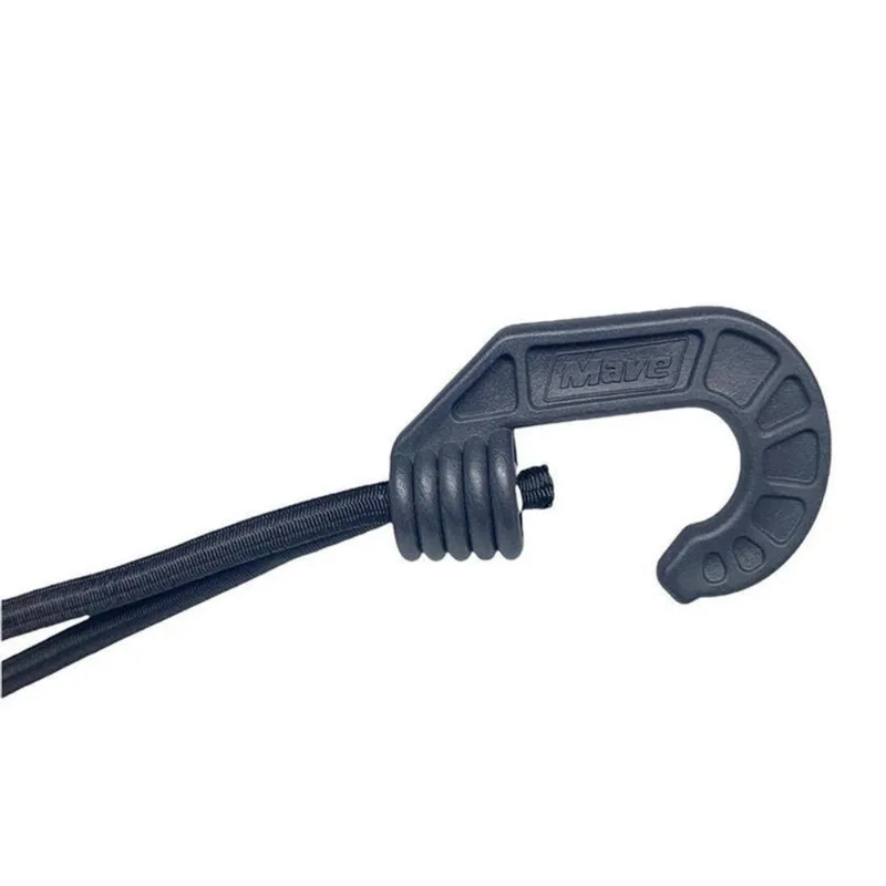 Extensor Elástico Lona Caminhão 40cm Preto Plastico 500 Unid