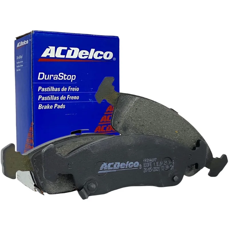 4 Pastilhas de Freio Onix Prisma 1.0 1.4 Cobalt s/abs - acdelco