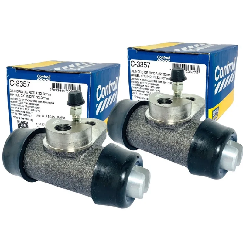 Par Cilindro Roda Brasilia Variant Sp1 Sp2 Karmann Ghia
