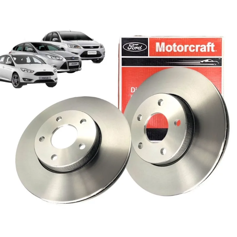 Par Disco Freio Focus 2009 a 2019 Hatch Sedan 1.6 2.0 ford orig. MB2A1125AA
