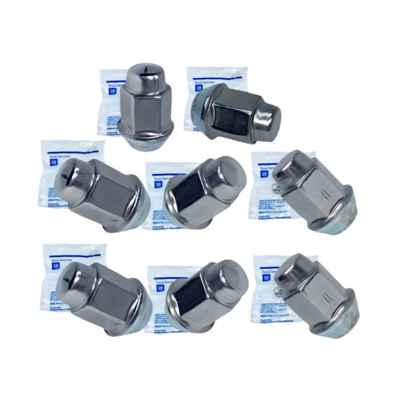 Kit 8 porca roda nova S10 trailblazer 2012 2013 2014 2015 2016 2017 2018 2019 2020 gm original