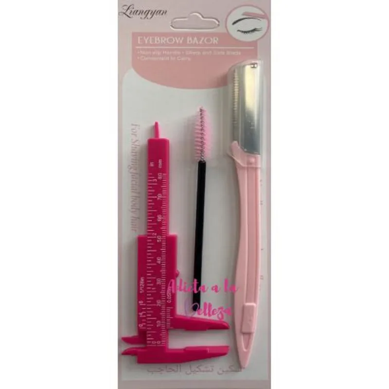 Kit Design De Sobrancelhas Liangyan - 3 Peças