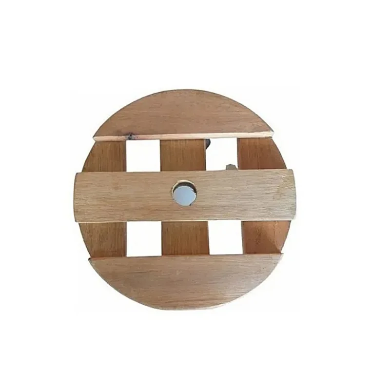 Suporte Vasos, Botijão De Gás Carrinho Resistente 30 Cm Ø