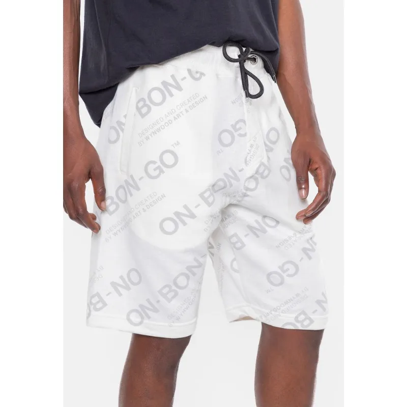 Bermuda Onbongo Moletom Full Off White - GG
