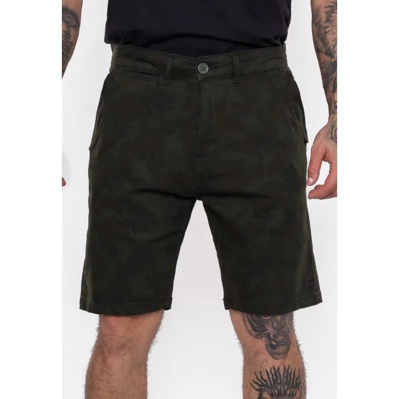 Bermuda HD Walkshort Chino Verde Camuflada - 38