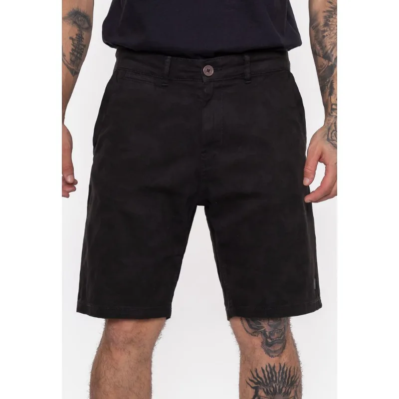 Bermuda HD Walkshort Chino Preta Camuflada - 40