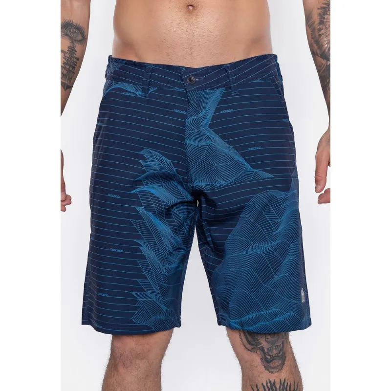 Boardshort Onbongo Hibrido Marinho - 42