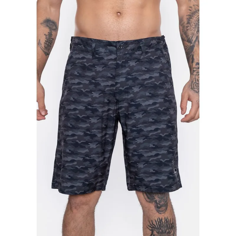 Boardshort Onbongo Hibrido Preto - 42