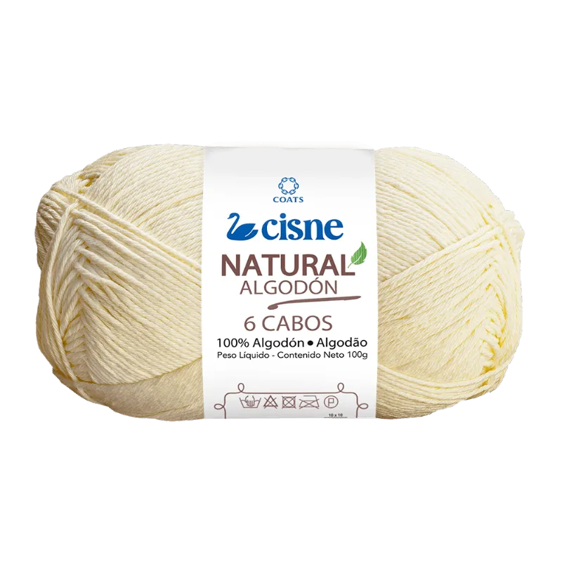 LINHA CISNE NATURAL 6 CABOS C/ 220M 100GRS 0000C CRU