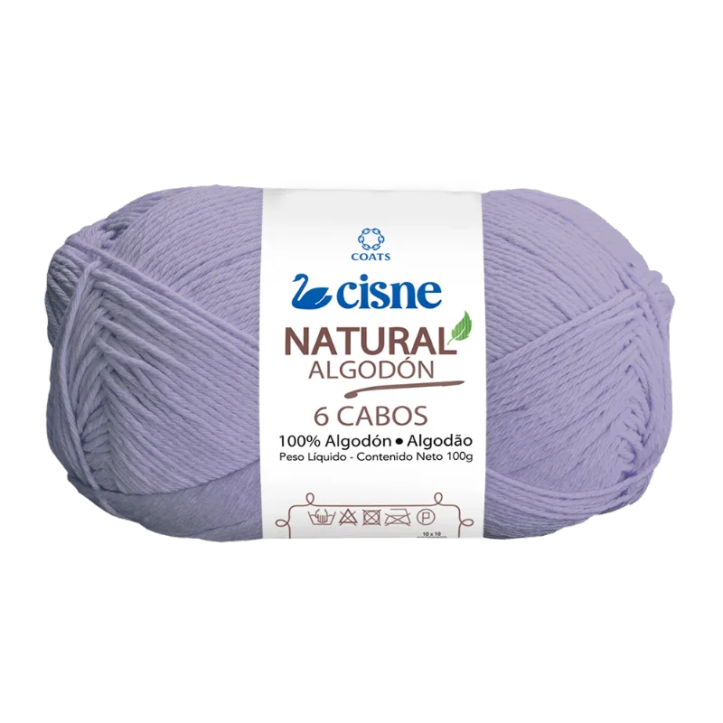 LINHA CISNE NATURAL 6 CABOS C/ 220M 100GRS 00051 LILAS