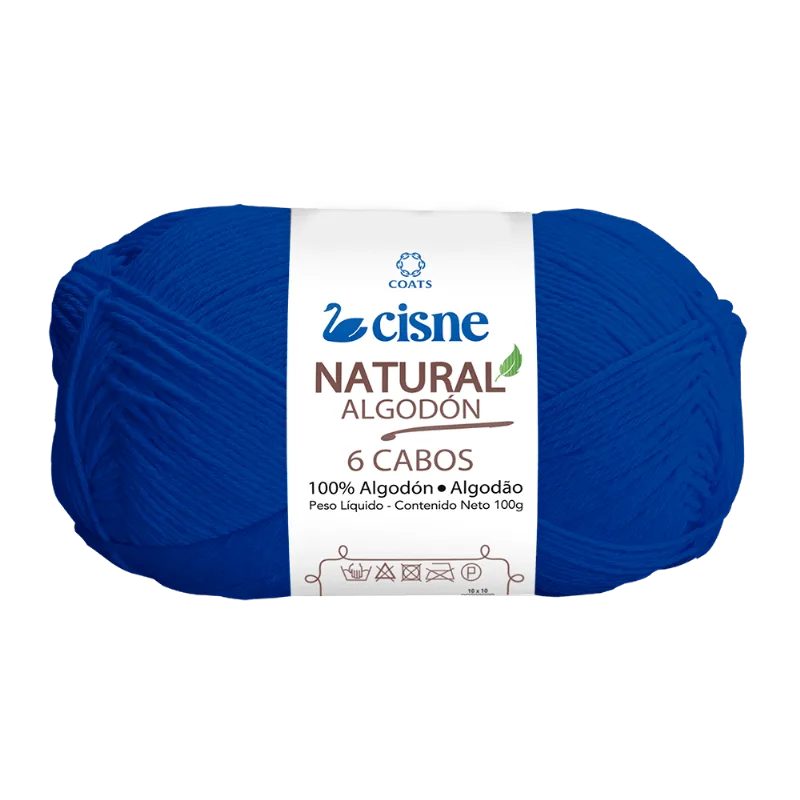 LINHA CISNE NATURAL 6 CABOS C/ 220M 100GRS 00142 AZUL