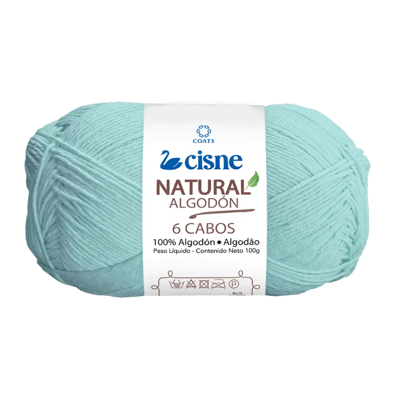 LINHA CISNE NATURAL 6 CABOS C/ 220M 100GRS 00167 VERDE