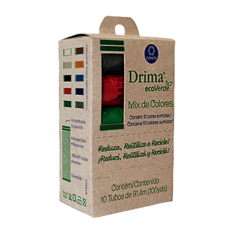 LINHA DRIMA ECOVERDE SORT N126ECO CX010 91,4M MIX CORES