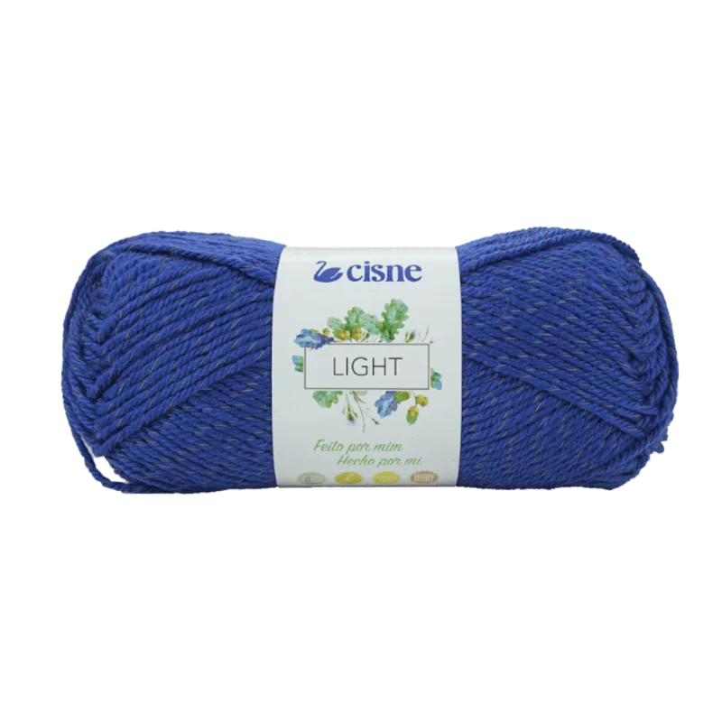 LINHA TRICO CISNE LIGHT 100G C/150M 00129 AZUL