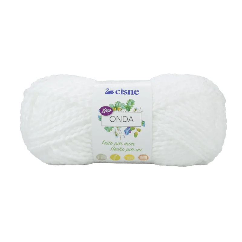 LINHA TRICO CISNE NEW ONDA 100G C/130M 0000B BRANCO