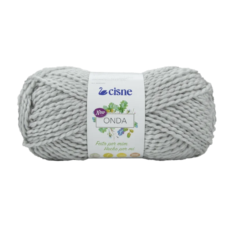 LINHA TRICO CISNE NEW ONDA 100G C/130M 00399 CINZA CL