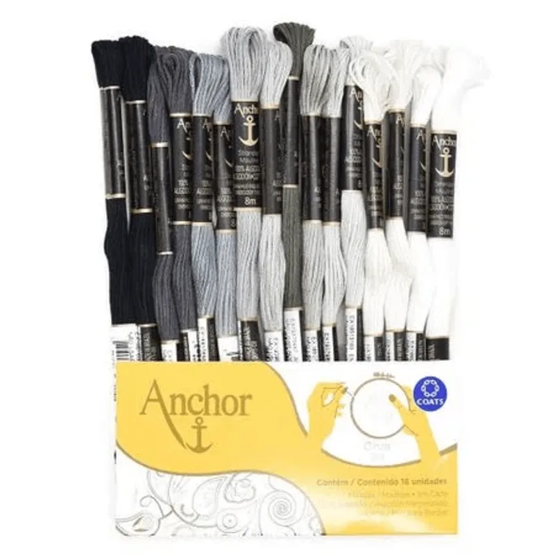 KIT MEADA ANCHOR 8M C/16 TONS DE CINZA 463P016-CIN00