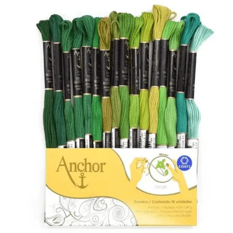 KIT MEADA ANCHOR 8M C/16 TONS DE VERDE 463P016-VER00